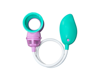 Load image into Gallery viewer, Mango Neck Bladeless Fan Green/Purple