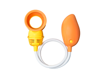 Load image into Gallery viewer, Mango Neck Bladeless Fan Orange/Yellow