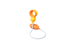 Load image into Gallery viewer, Mango Neck Bladeless Fan Orange/Yellow