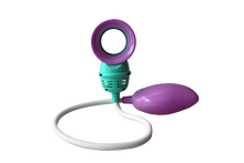 Load image into Gallery viewer, Mango Neck Bladeless Fan Purple/Green