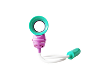 Load image into Gallery viewer, New Model Neck Bladeless Fan Green/Purple