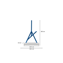 Load image into Gallery viewer, The Swinging Sticks - Basic - White/Blue