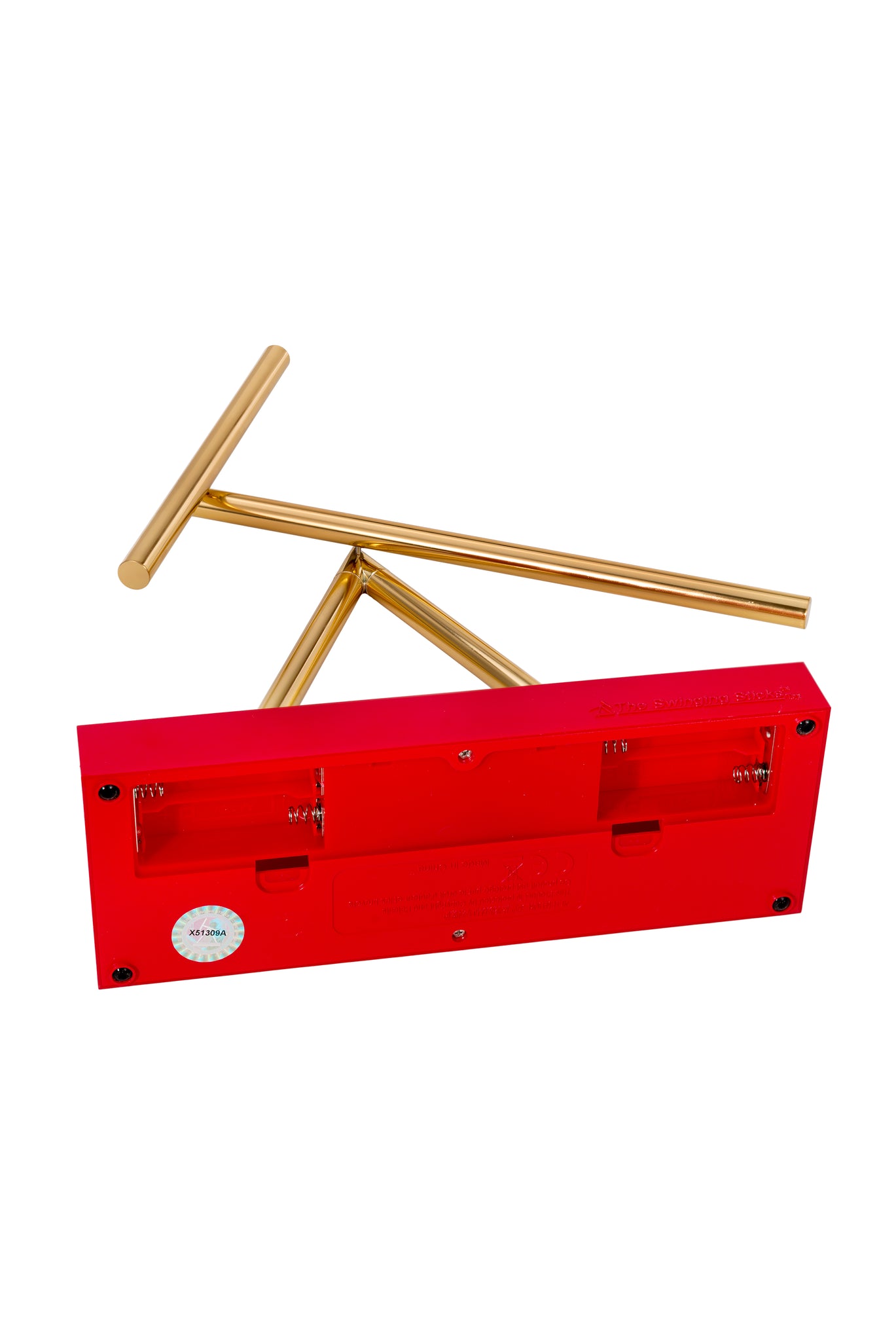 The Swinging Sticks - Desktop Toy - Red Gold – Art-Tec Design