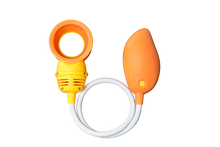 Load image into Gallery viewer, Mango Neck Bladeless Fan Orange/Yellow
