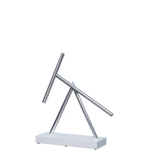 Load image into Gallery viewer, The Swinging Sticks - Desktop Toy - White

